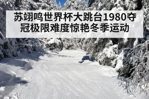 苏翊鸣世界杯大跳台1980夺冠极限难度惊艳冬季运动